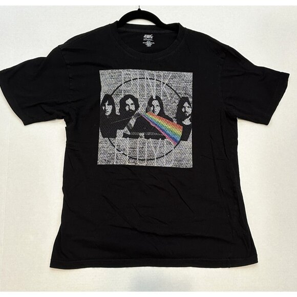 Pink Floyd Other - Pink Floyd T-shirt Classic Rock Dark Side of Moon Stitched Graphic Black Large